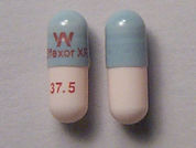 Effexor Xr: This is a Capsule Er 24 Hr imprinted with W  Effexor XR on the front, 37.5 on the back.