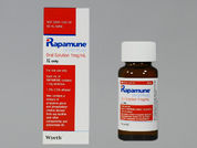 Rapamune: This is a Solution Oral imprinted with nothing on the front, nothing on the back.