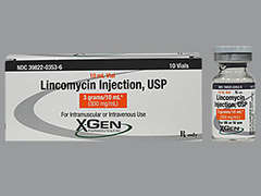 This is a colorless Vial imprinted with nothing on the front, nothing on the back, and is manufactured by X-GEN PHARMACEU.