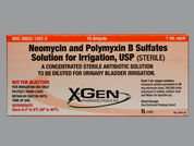 Neomycin-Polymyxin B: Esto es un Ampul imprimido con nada en la parte delantera, nada en la parte posterior, y es fabricado por None.
