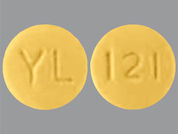 Letrozole: Esto es un Tableta imprimido con YL en la parte delantera, 121 en la parte posterior, y es fabricado por None.