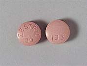 Zestril: Esto es un Tableta imprimido con ZESTRIL  30 en la parte delantera, 133 en la parte posterior.