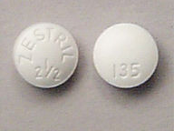 Zestril 2.5 Mg Tablet