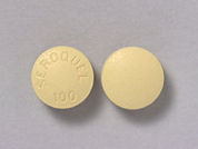 Seroquel: This is a Tablet imprinted with SEROQUEL  100 on the front, nothing on the back.