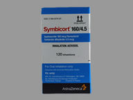 Symbicort 160 mcg-4.5 mcg/inh (120 doses) null