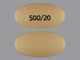 Vimovo 500Mg-20Mg Tablet Immediate D Release Biphase