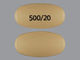 Tableta Inmediato D Release Biphase de 500Mg-20Mg de Vimovo