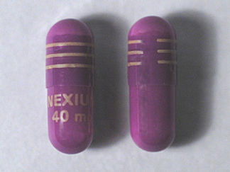 This is a Capsule Dr imprinted with NEXIUM  40mg on the front, nothing on the back.