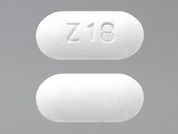 Losartan Potassium: Esto es un Tableta imprimido con Z18 en la parte delantera, nada en la parte posterior, y es fabricado por None.