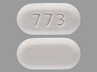 This is a Tablet imprinted with 773 on the front, nothing on the back.