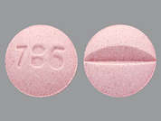 Doxazosin Mesylate: This is a purple round Tablet imprinted with 786 on the front, nothing on the back, and is manufactured by ZYDUS PHARMACEU.