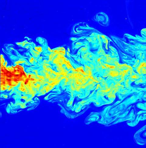 File image: Thermal gradient visualization ranging from blue to red, resembling computational fluid dynamics simulation