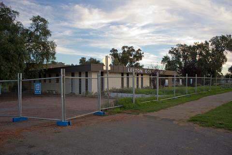 File image: Lefton Golf Club building with fencing and grounds