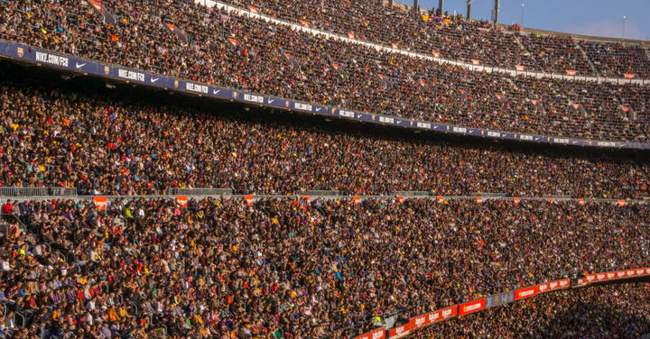 File image: Crowded football stadium filled with thousands of spectators during match.