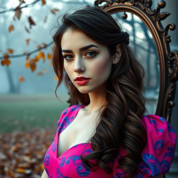 AI generated image for Makeup category