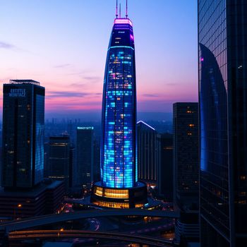 AI generated image for Skyscrapers category