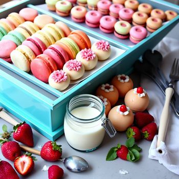 AI generated image for Desserts category