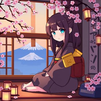 AI generated image for Anime Characters category