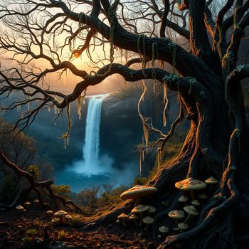AI generated image for Magical Landscapes category