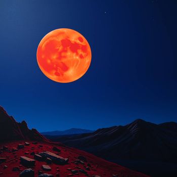 AI generated image for Moonscapes category