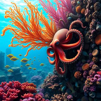 AI generated image for Aquatic Animals category
