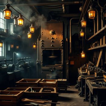 AI generated image for Industrial category