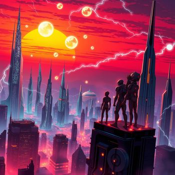 AI generated image for Concept Art category