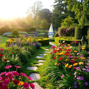 AI generated image for Spring Gardens category