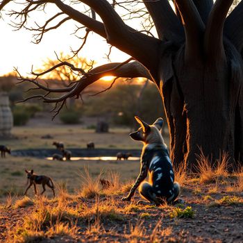 AI generated image for Wild Animals category