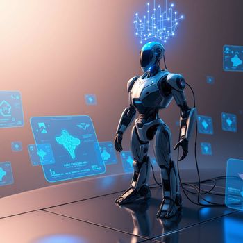 AI generated image for Futuristic Tech category