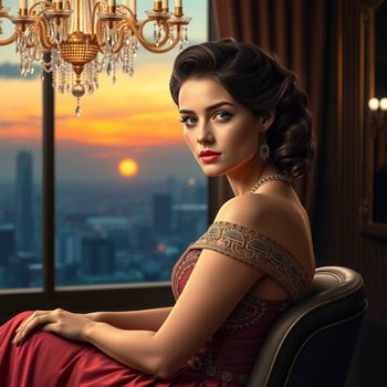 AI generated image for Portraits category