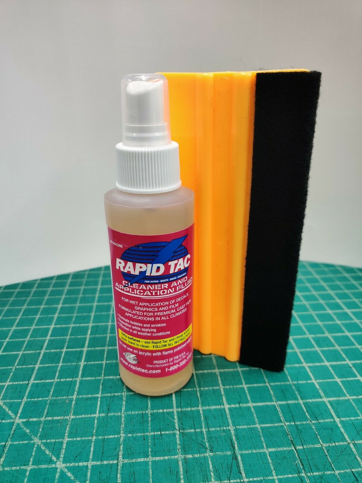 How to 'wet apply' vinyl graphics with RAPIDtac application fluids 