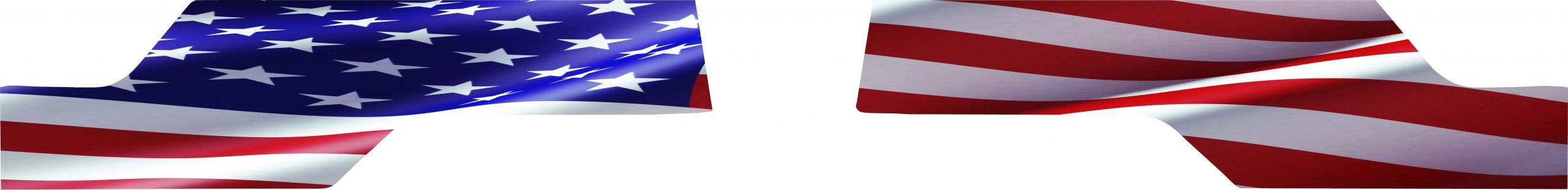 Flag Waving American 3 2018-Current Polaris Ranger
