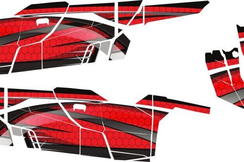 2016-2020 Polaris General 1000 4 Full Graphic Kit