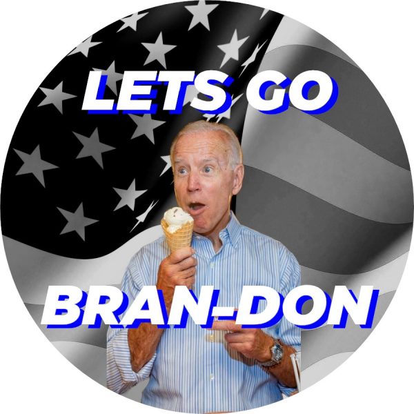 Lets Go Brandon (biden) Window Decal Sticker, Custom Made In the USA