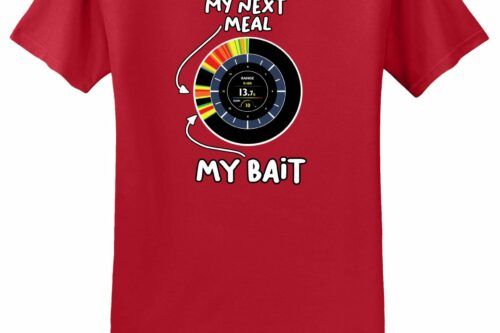 COME ON YOU BASTARD VEXILAR FLASHER FISH FINDER ICE FISHING ADULT T-SHIRT  JERZEE