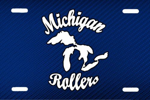 Michigan Rollers License Plates
