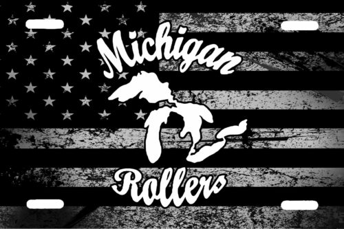 Michigan Rollers License Plates