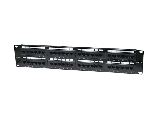 Patch Panels, Keystones y Placas de Conectividad