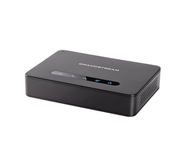 Adaptador VoIP Grandstream HT812 - 2 Puertos FXS � SIP 2.0 | Soporte Fax T.38 y Codecs Avanzados � 2 Puertos Gigabit con Router Integrado