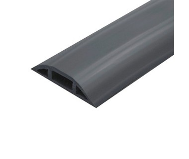 Canaleta Flexible Thorsman FLEXIDUCTHO-BK - Tramo de 2.5m - PVC - Auto-extinguible - Negra