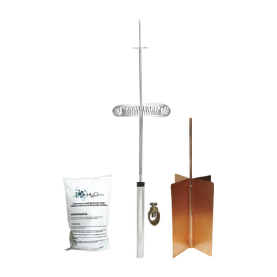 Kit Básico de Pararrayo Total Ground - KIT-DIPOLO-BASIC - Punta Dipolo ...