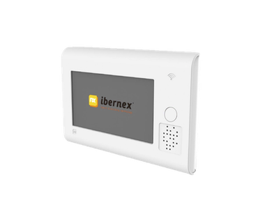 Consola de Superficie IBERNEX NX1075 - Puesto Control Enfermer�a � Pantalla T�ctil 7' | PoE, SIP, RFID | Compatible NX0019B, NX1021, NX0015