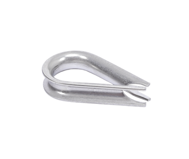 Ojo de Dedal DKS Doorking 1601-124 - Accesorio para Cable � Acero | Compatible con Cables 1602-166 � Uso en Sistemas de Control de Acceso