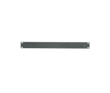 Tapa Ciega Panduit BR1B - 19" 1U Acero Negro | Compatible Rack 19" | Panel Ciego para Paso de Cables y Manejo T�rmico Mejorado