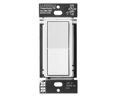 Atenuador Inteligente Lutron Caseta Wireless DVRFASWH - Tipo Escalera � Ubicaciones M�ltiples | Compatible con Dispositivo Principal � Control Remoto Wireless