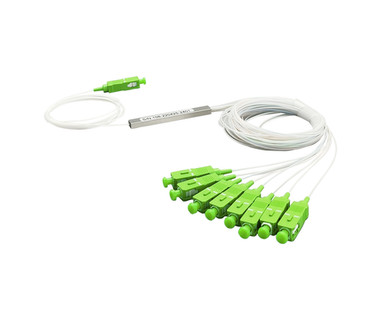 Splitter Divisor �ptico LinkedPRO Serie PLC - 1x8 Conectores SC/APC | Fibra G.657.A | Alta Precisi�n y Bajo P�rdidas