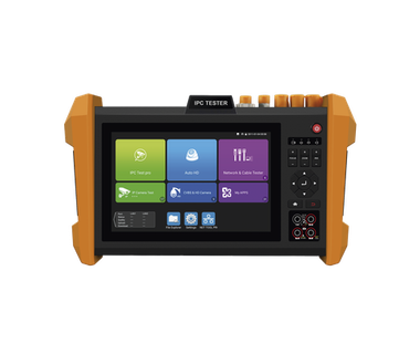 Probador de Video Epcom TPTURBO8KPLUS - 7" � Pruebas IP ONVIF y HD Coaxial | Resoluci�n 8K 4K � Mult�metro, Analizador de Cable, Medidor de Red y Fibra, TDR, Bater�a Integrada