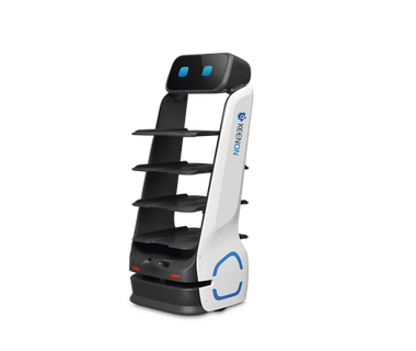 Robot Autonomo Servicio Meseros T9LS | Ubicado por Slam Laser | Soporta 40 Kgs | Ideal Restaurantes Cafeterias Hospitales