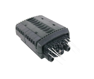Caja de Distribuci�n de Fibra �ptica LinkedPRO Serie LP-FAT08DB - 24 Empalmes 16 Acopladores SC/APC Policarbonato | IP68 Enterrado Directo | Splitter 1x8 Incluido
